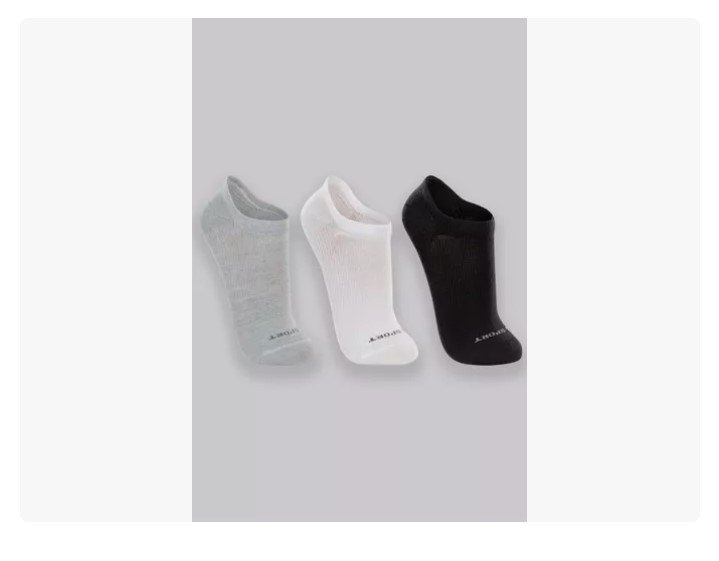 Meia Lupo Sapatilha AU Sap. KIT 3 PÇS Invisível 03170-089