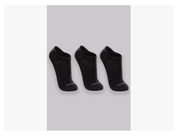 Meia Lupo Sapatilha AU Sap. KIT 3 PÇS Invisível 03170-089