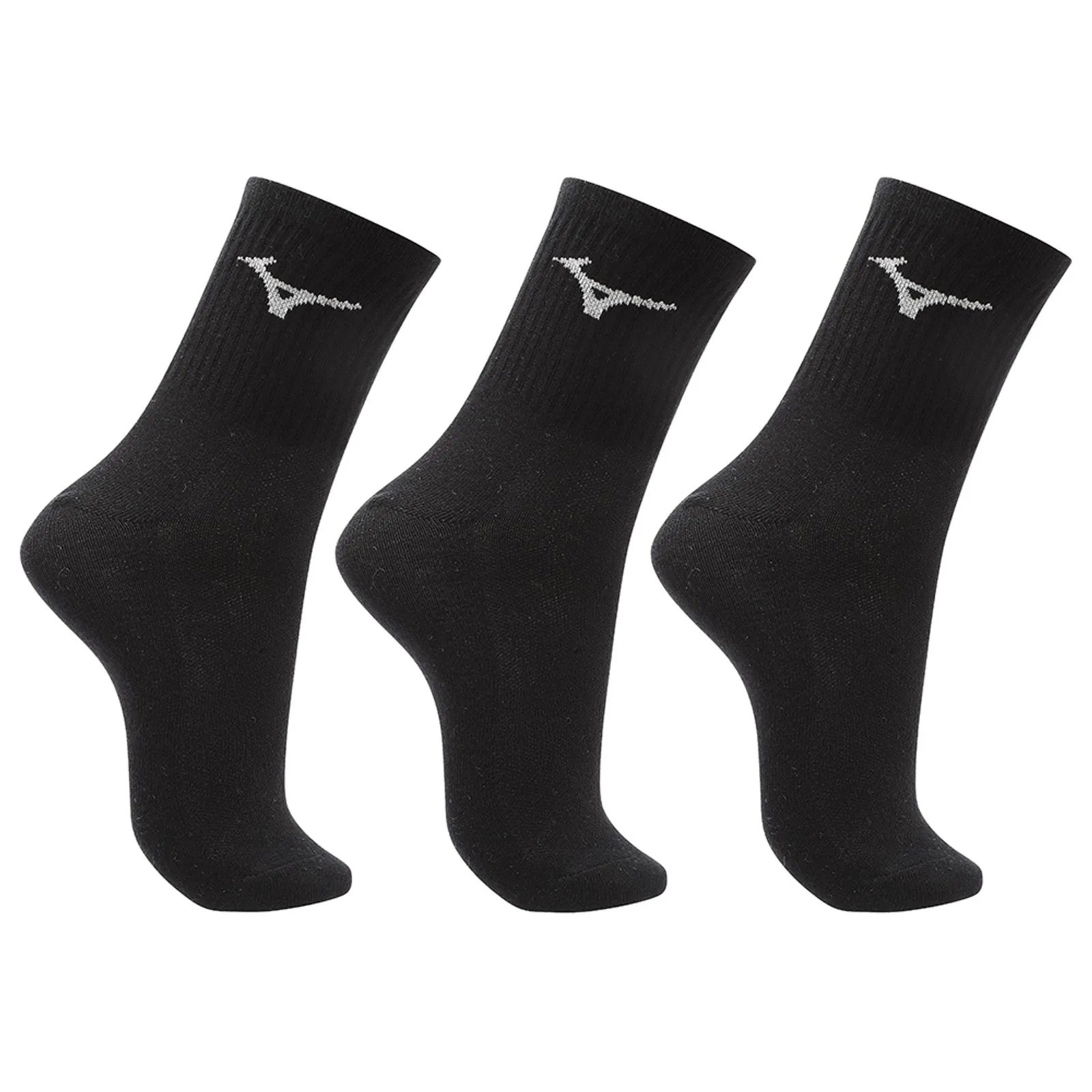 Meia Mizuno Cano Medio Kit 3 Pares MIFTA51915