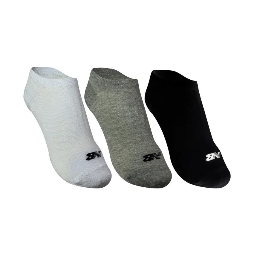 Meia New Balance Kit 3 peças Invisível NB33A