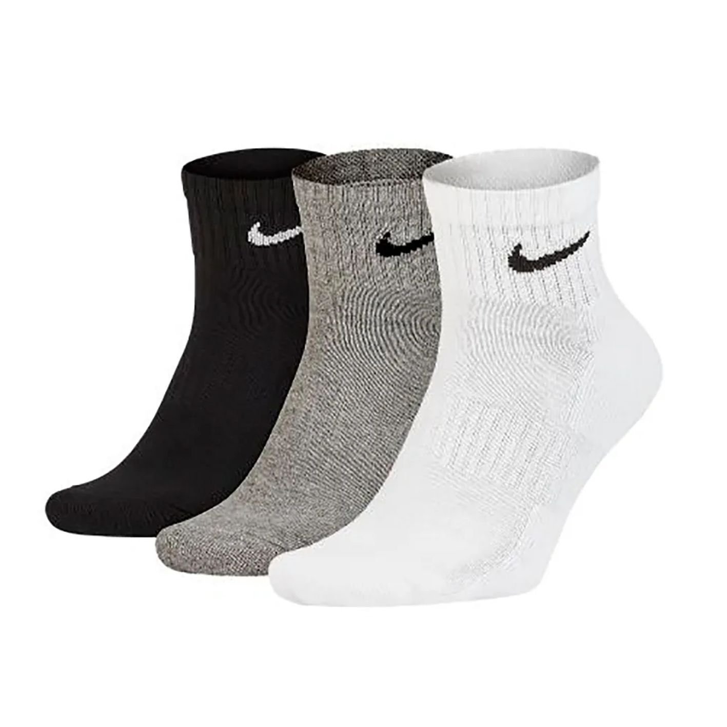 Meia Nike Cano Médio Everyday - Kit 3 Pares Original Sx7667