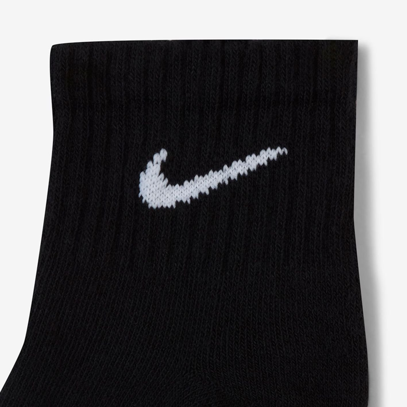 Meia Nike Cano Médio Everyday - Kit 3 Pares Original Sx7667