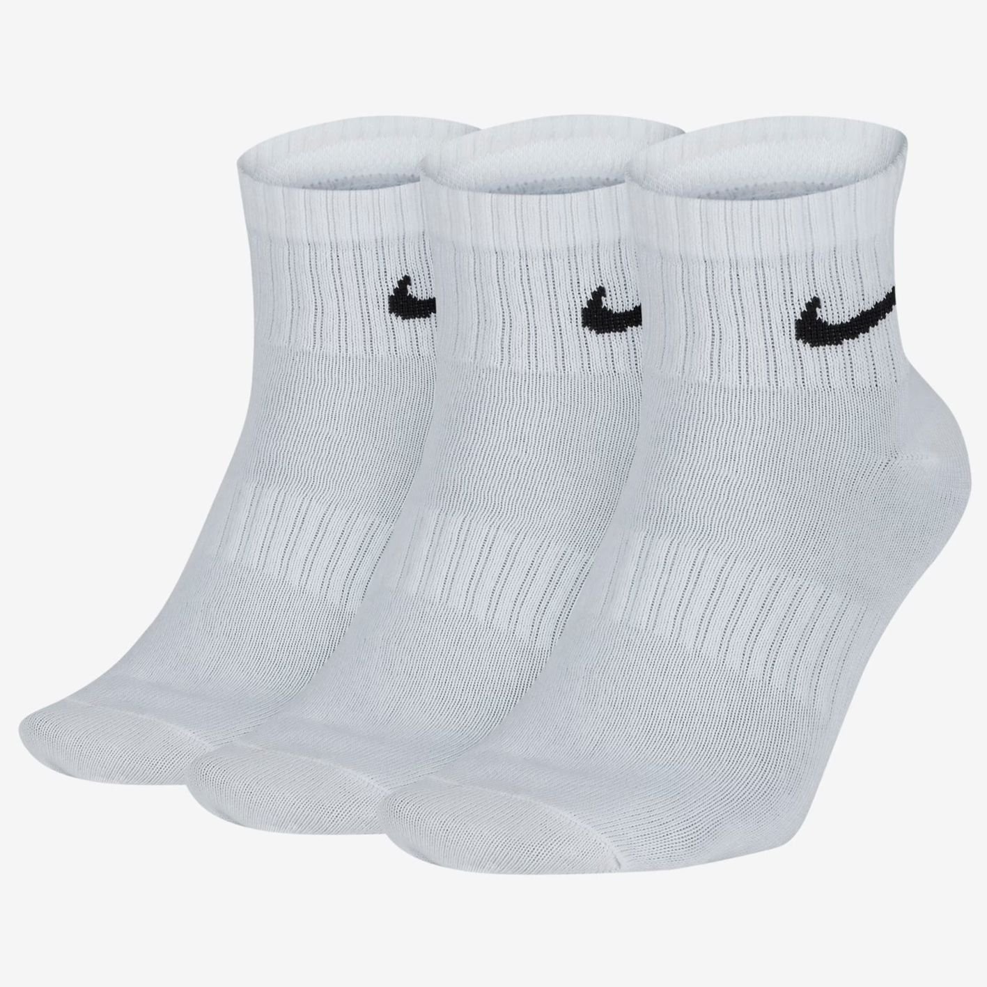 Meia Nike Cano Médio Everyday - Kit 3 Pares Original Sx7667