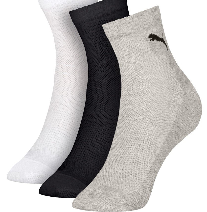 Meia Puma Cano Médio Esportiva 3 Pares 4510