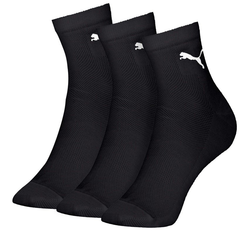 Meia Puma Cano Médio Esportiva 3 Pares 4510