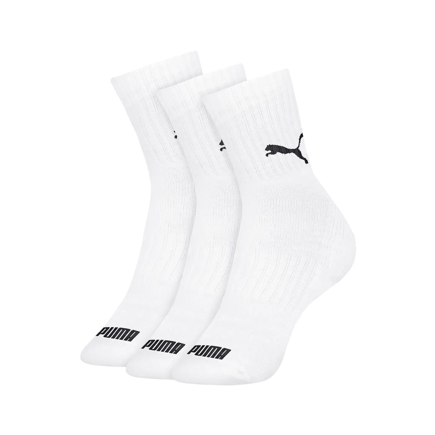 Meia Puma Cano Médio Esportiva 3 Pares 4795