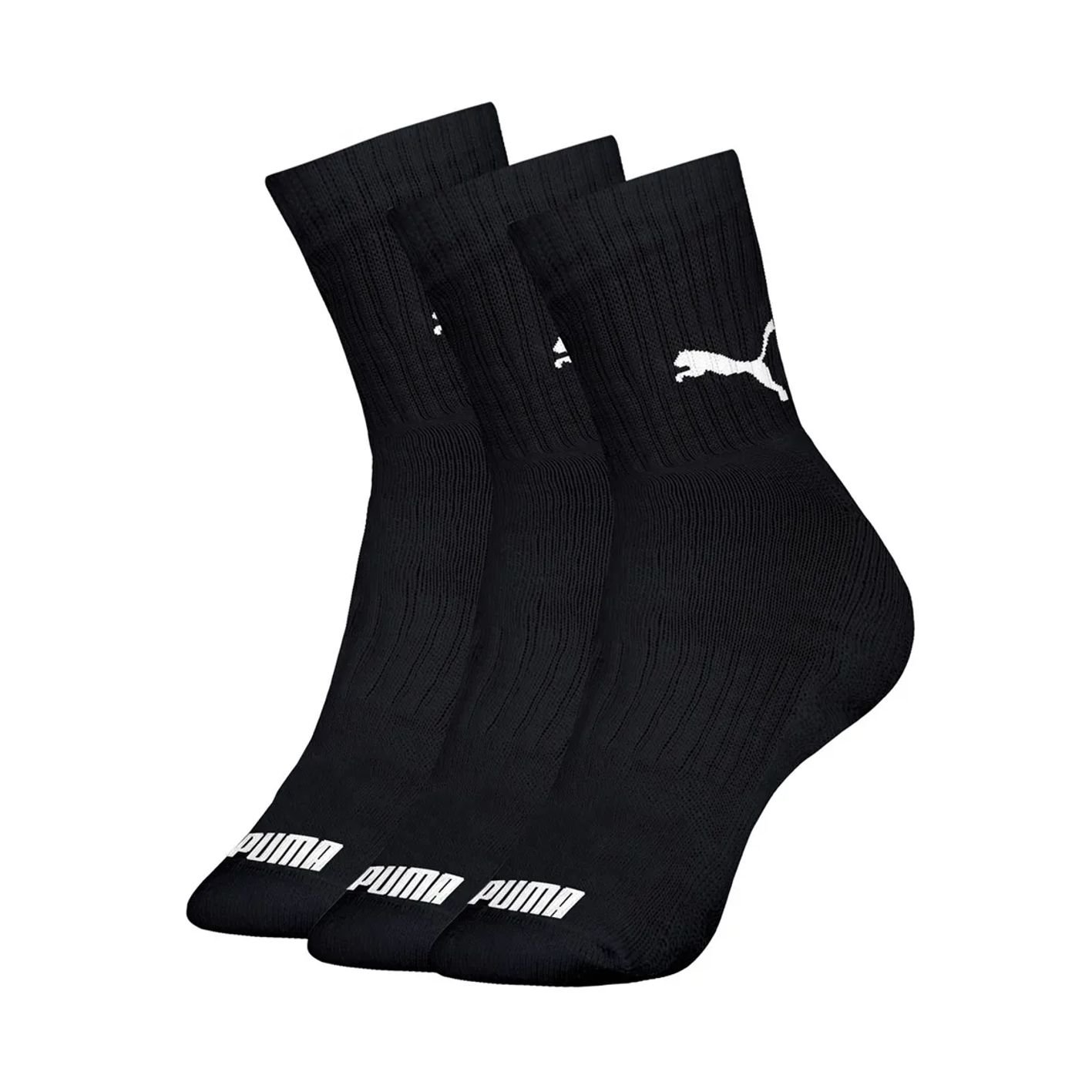 Meia Puma Cano Médio Esportiva 3 Pares 4795