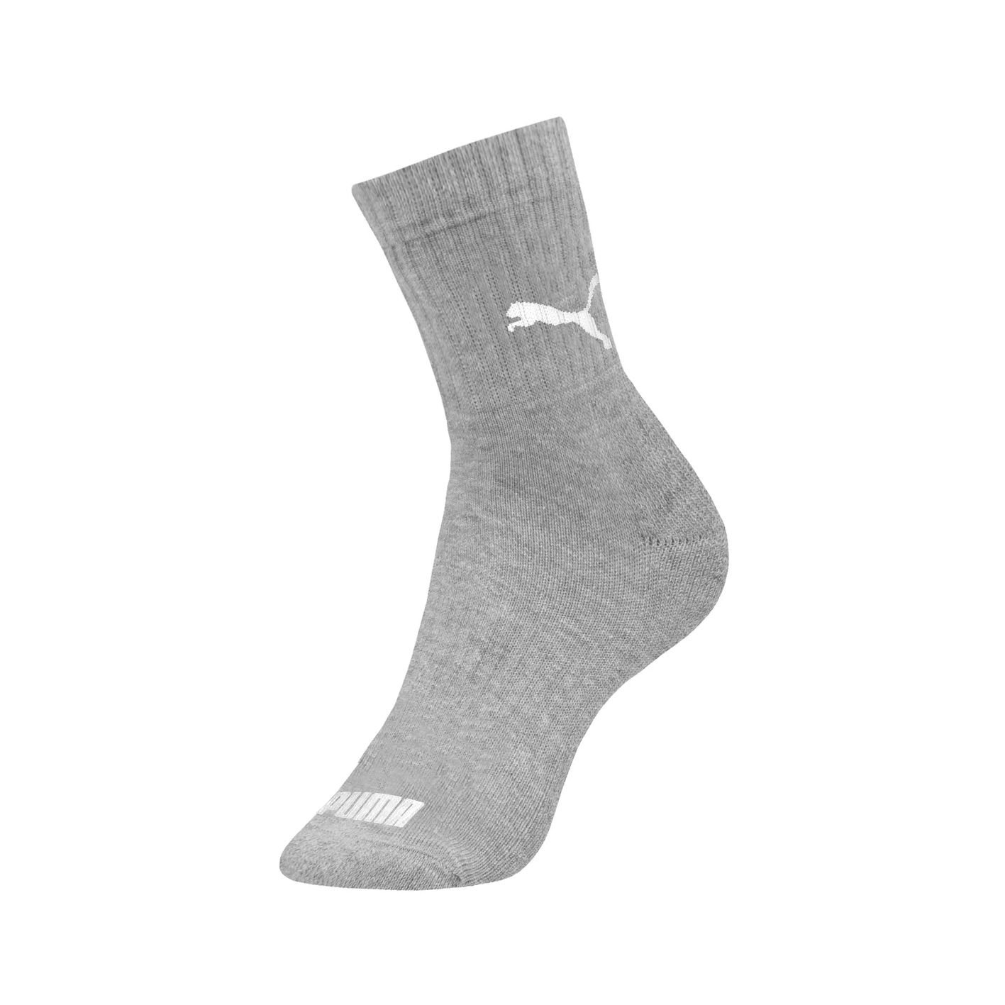 Meia Puma Cano Médio Esportiva 3 Pares 4795