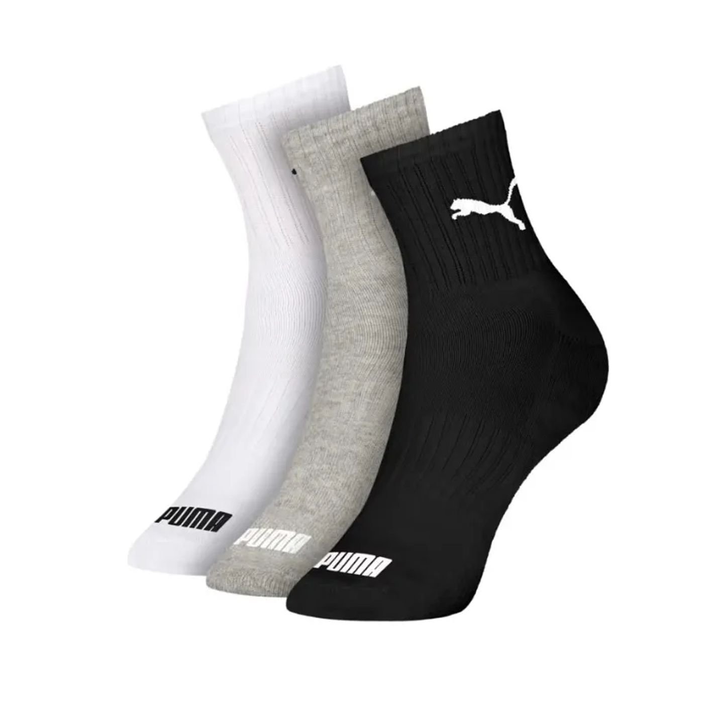 Meia Puma Cano Médio Esportiva 3 Pares 4795