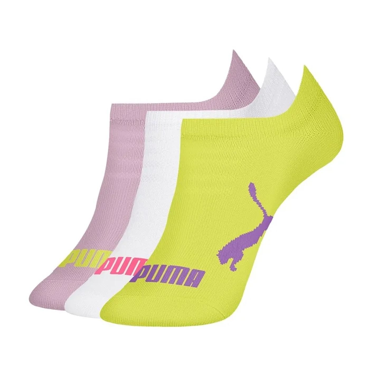Meia Puma Invisível Esportiva 3 Pares 2740