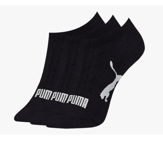 Meia Puma Invisível Sapatilha Esportiva 3 Pares 4755