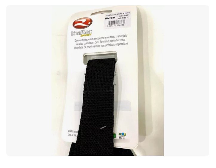 Porta Garrafa Pochete Squeeze Realtex Cintura Ref. 0921