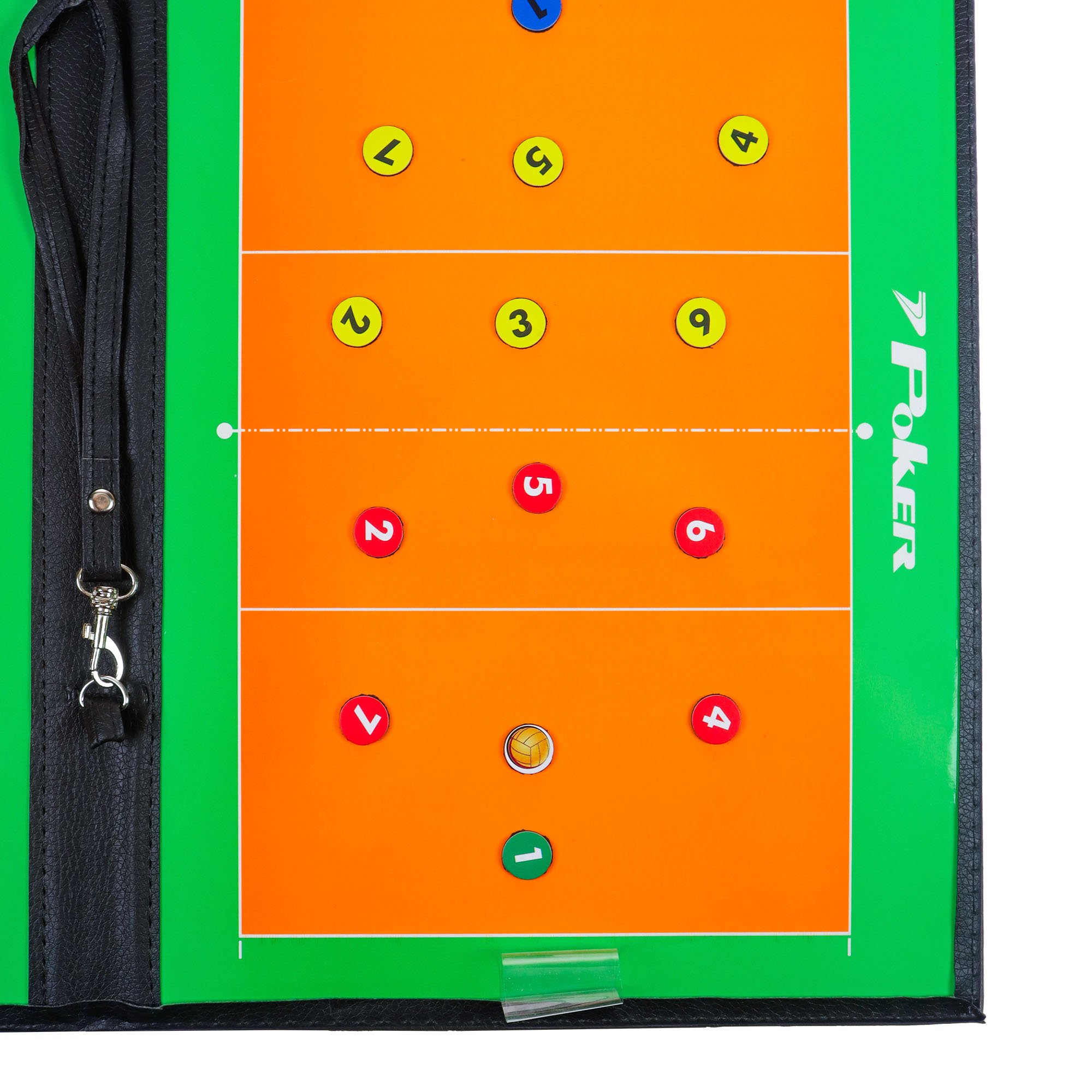 Prancheta Campo Tático com Imã e Caneta Futsal Poker 09168