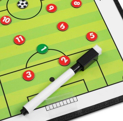 Prancheta Campo Tático com Imã e Caneta Futsal Poker 09168