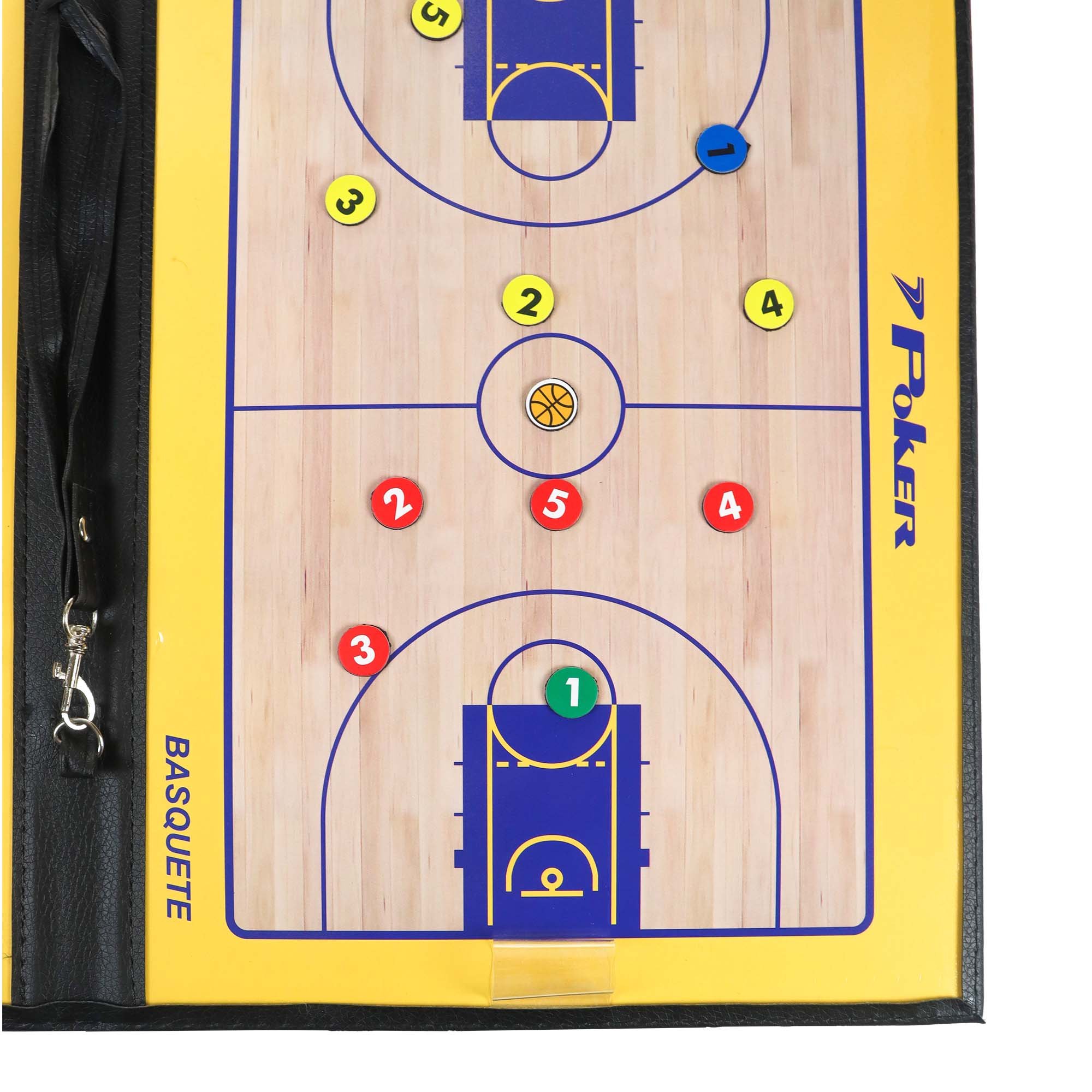 Prancheta Campo Tático com Imã e Caneta Futsal Poker 09168