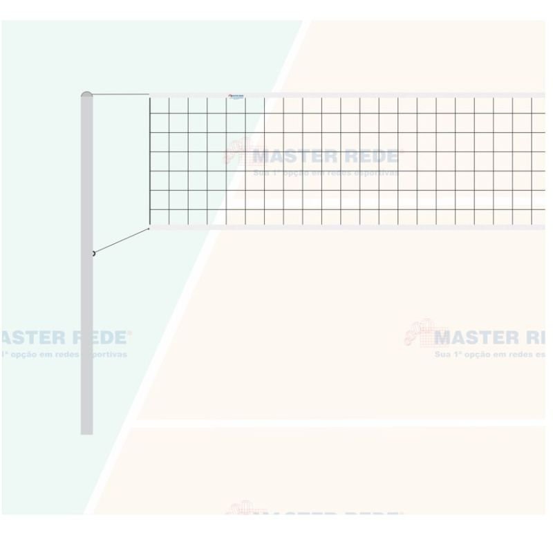 Rede Volei 1 Faixa Sintética Master Rede VS1