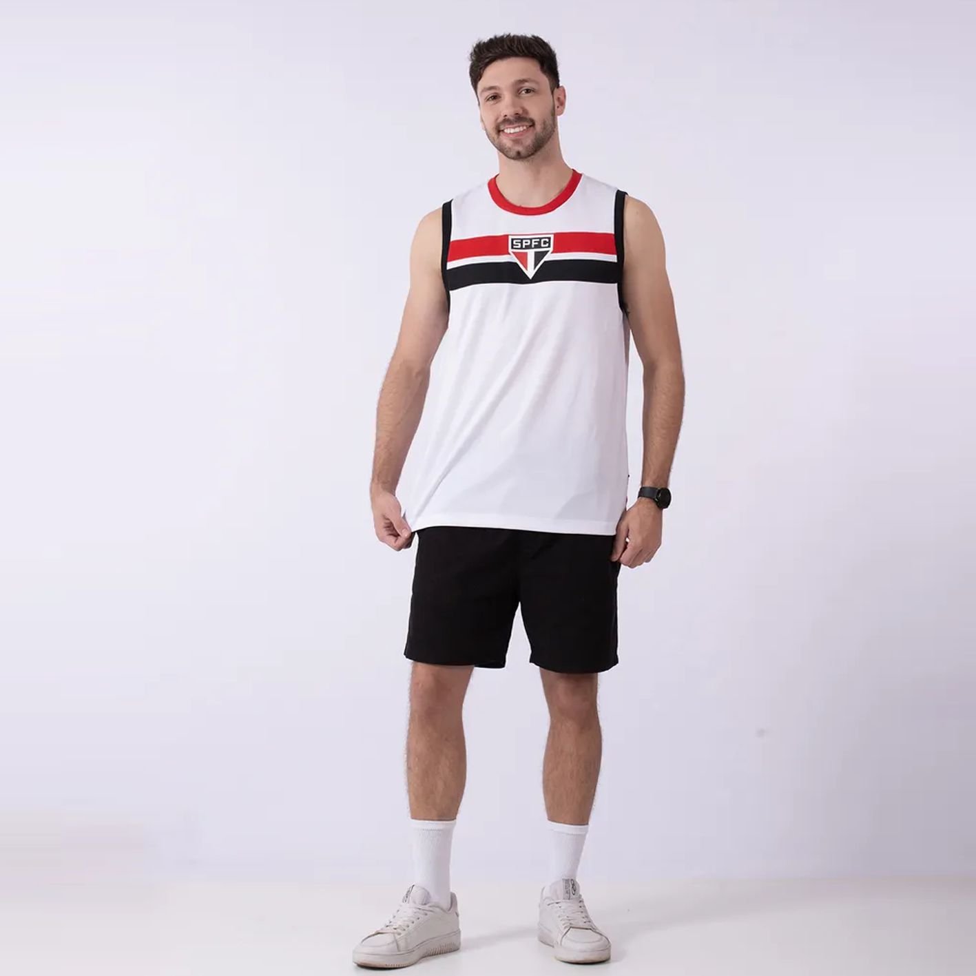 Regata São Paulo Braziline SUPORTE Masculina