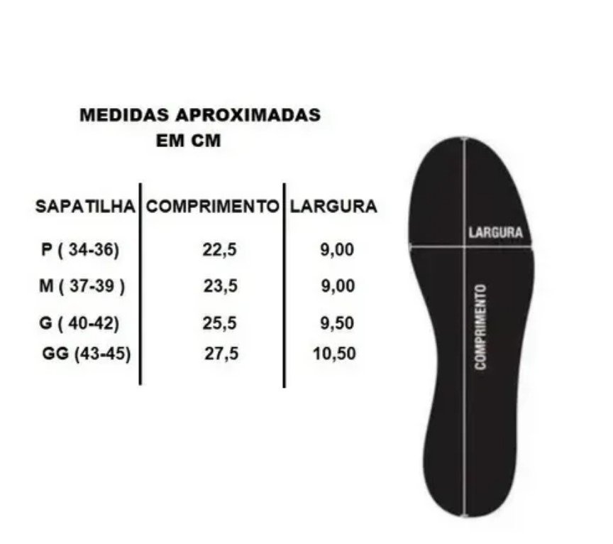 Sapatilha Neoprene p/ Beach Tennis Realtex 1344