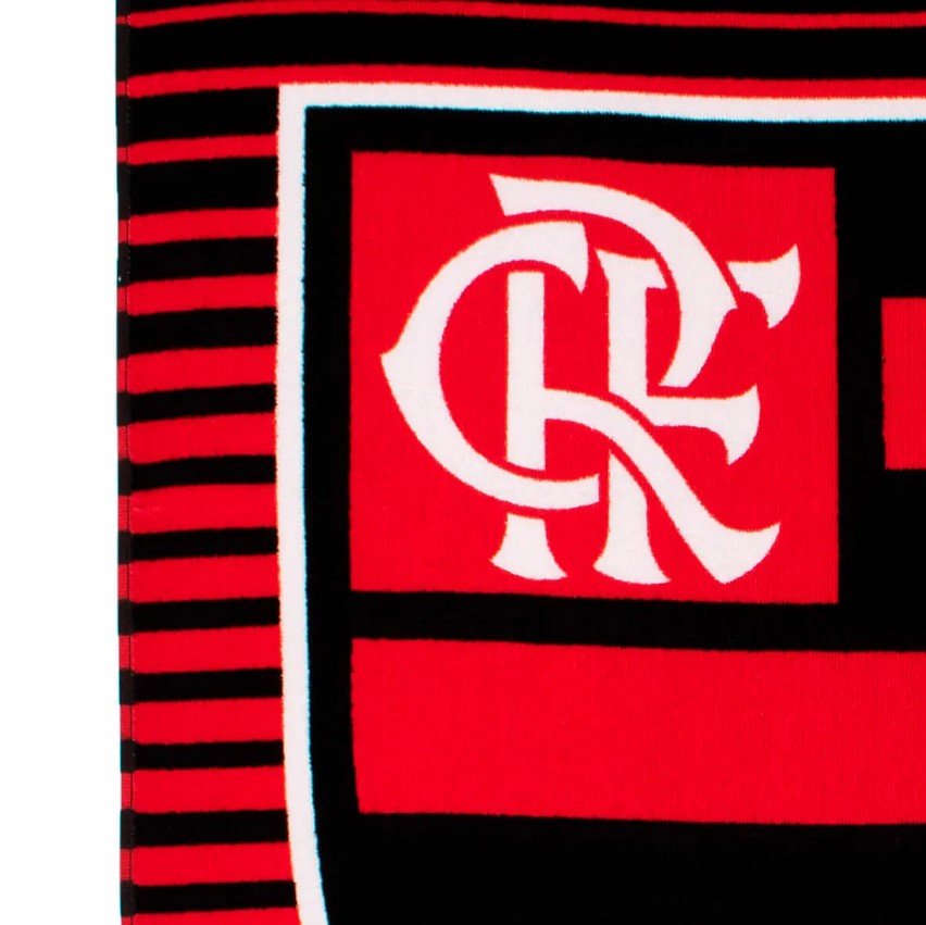 Toalha de Banho Flamengo Praia Buettner Aveludada 63796 1