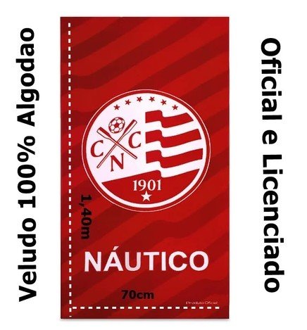 Toalha de Banho Nautico Praia Bouton Aveludada