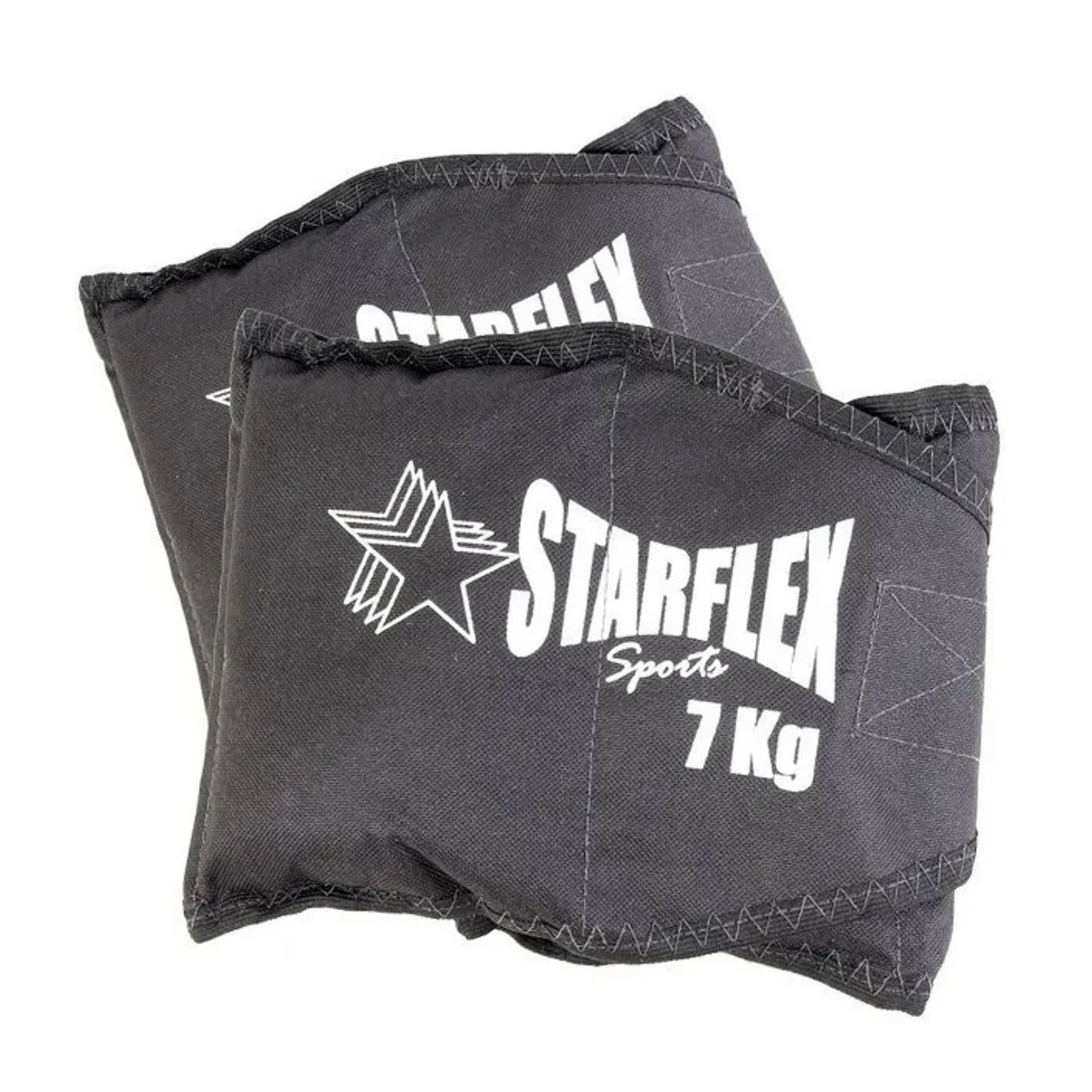 Tornozeleira De Peso 7 Kg Ginástica Exercício