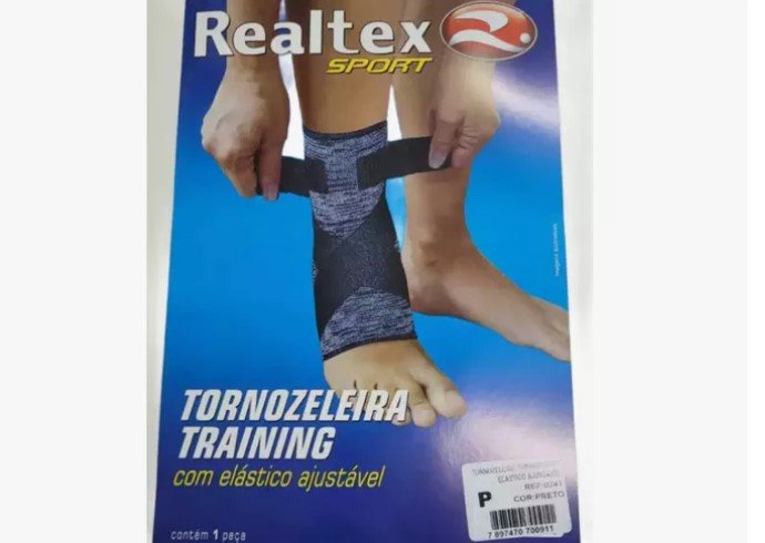 Tornozeleira Training Ajustável Realtex Ref.0241