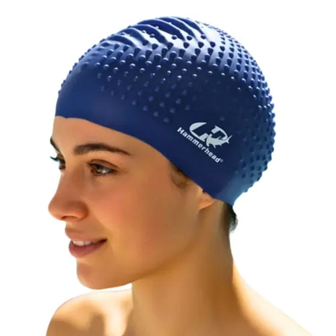 Touca De Natação Silicone Hammerhead Soft XL