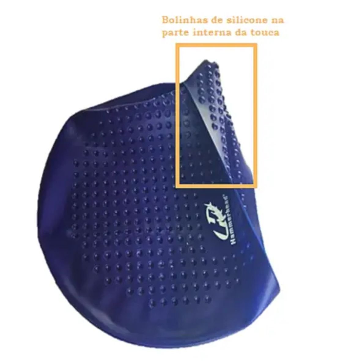Touca De Natação Silicone Hammerhead Soft XL