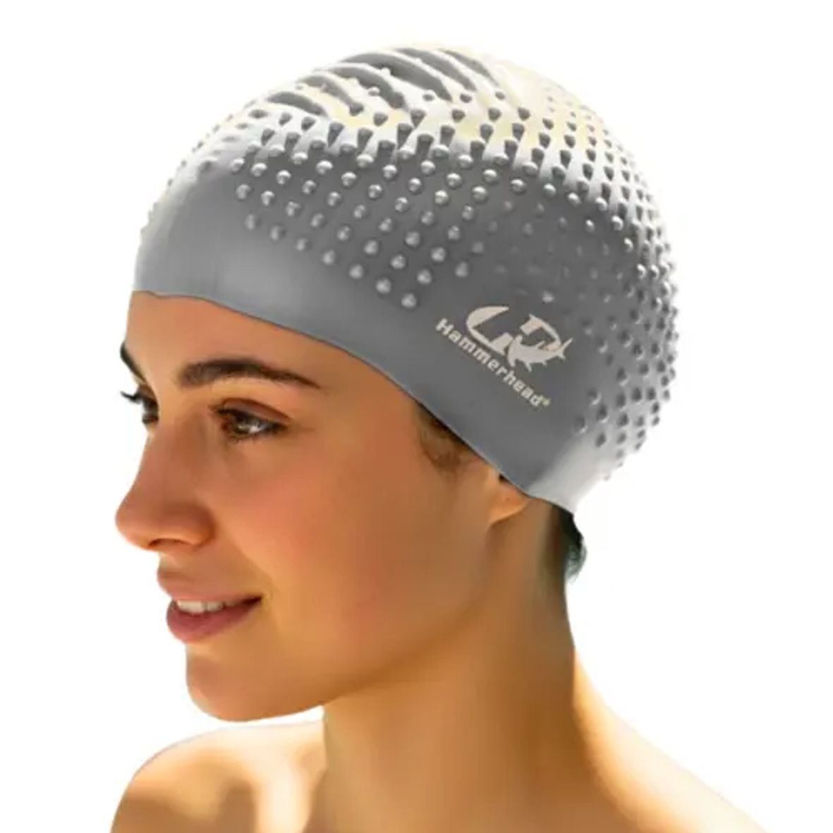 Touca De Natação Silicone Hammerhead Soft XL