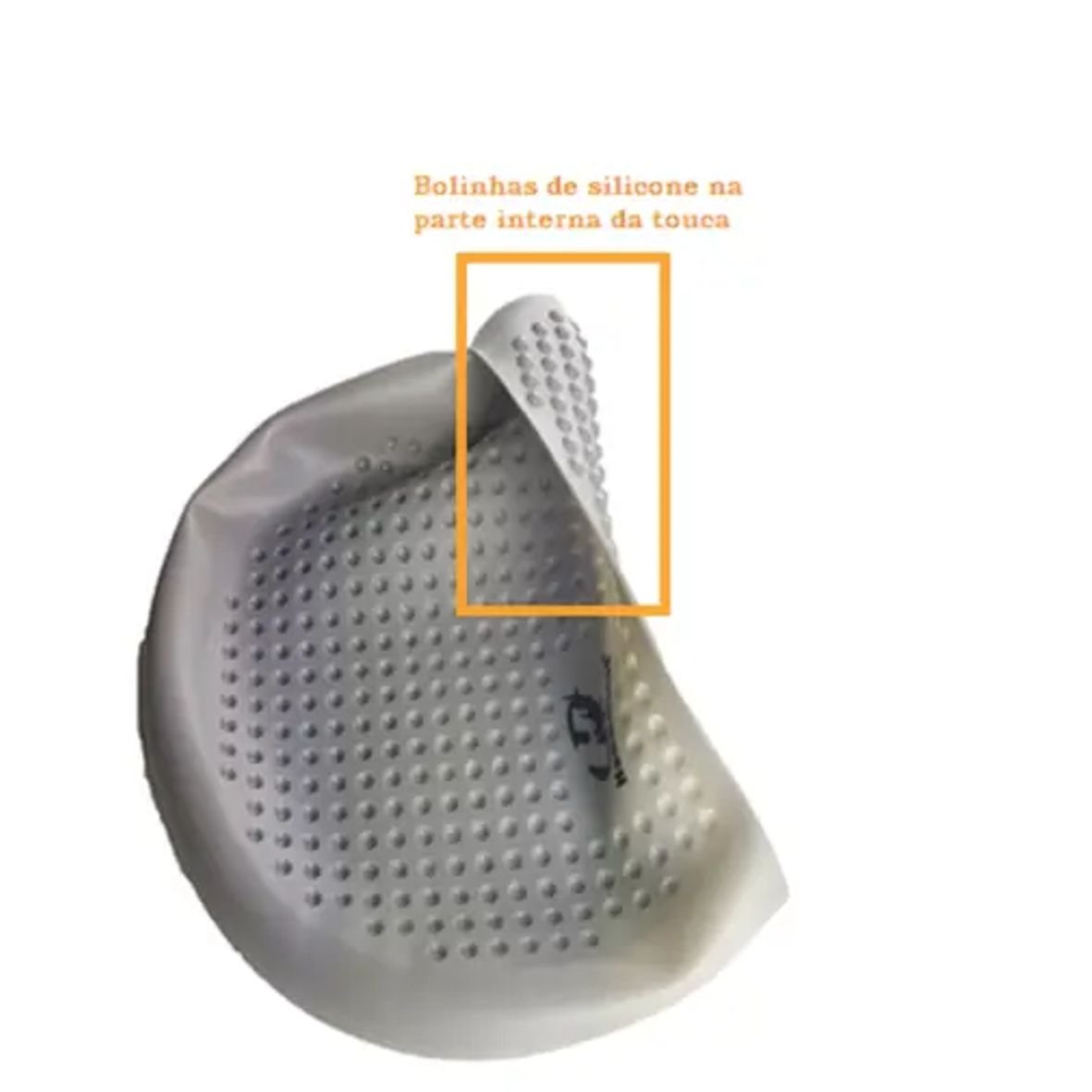 Touca De Natação Silicone Hammerhead Soft XL