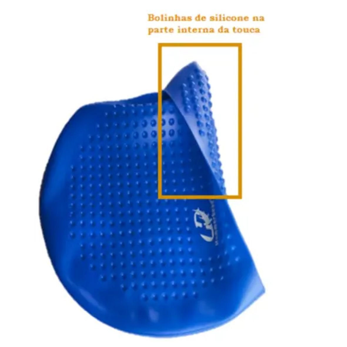 Touca De Natação Silicone Hammerhead Soft XL